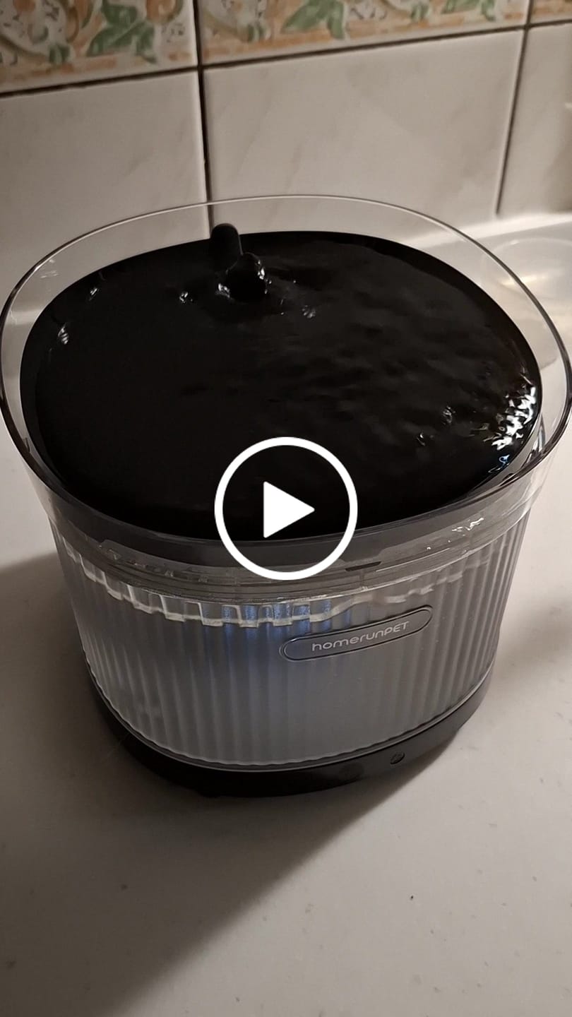 Customer video review of 霍曼寵物雙無線飲水機(黑白雙色)
