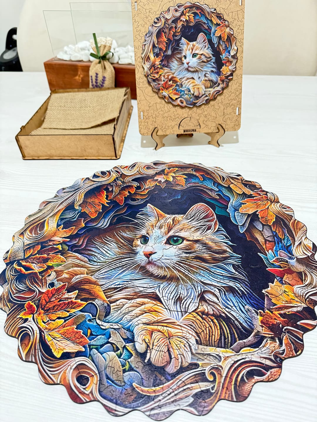 Customer photo review of Kedi V2 - Ahşap Puzzle