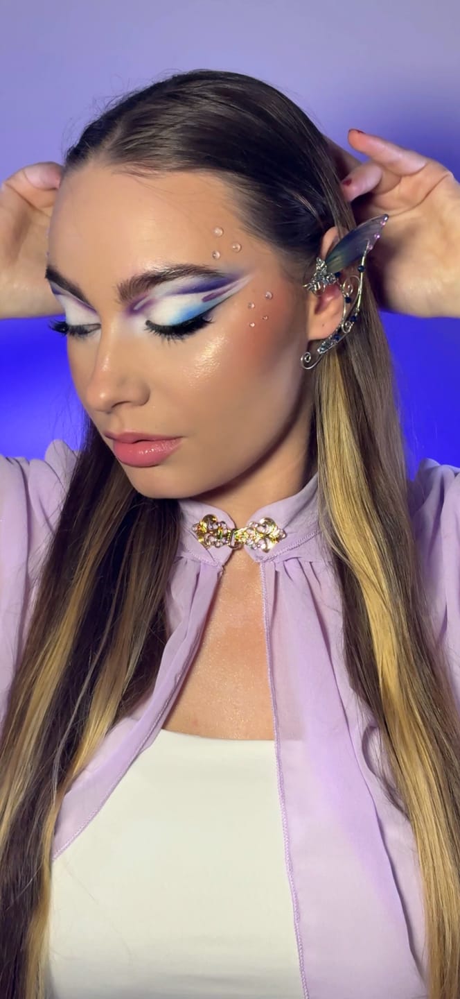 Customer photo review of P. Louise You Give Me Butterflies Mini Eyeshadow Palette