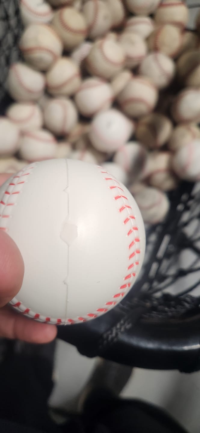 Customer photo review of Tater™ Foam Ball by Tater Baseball™
