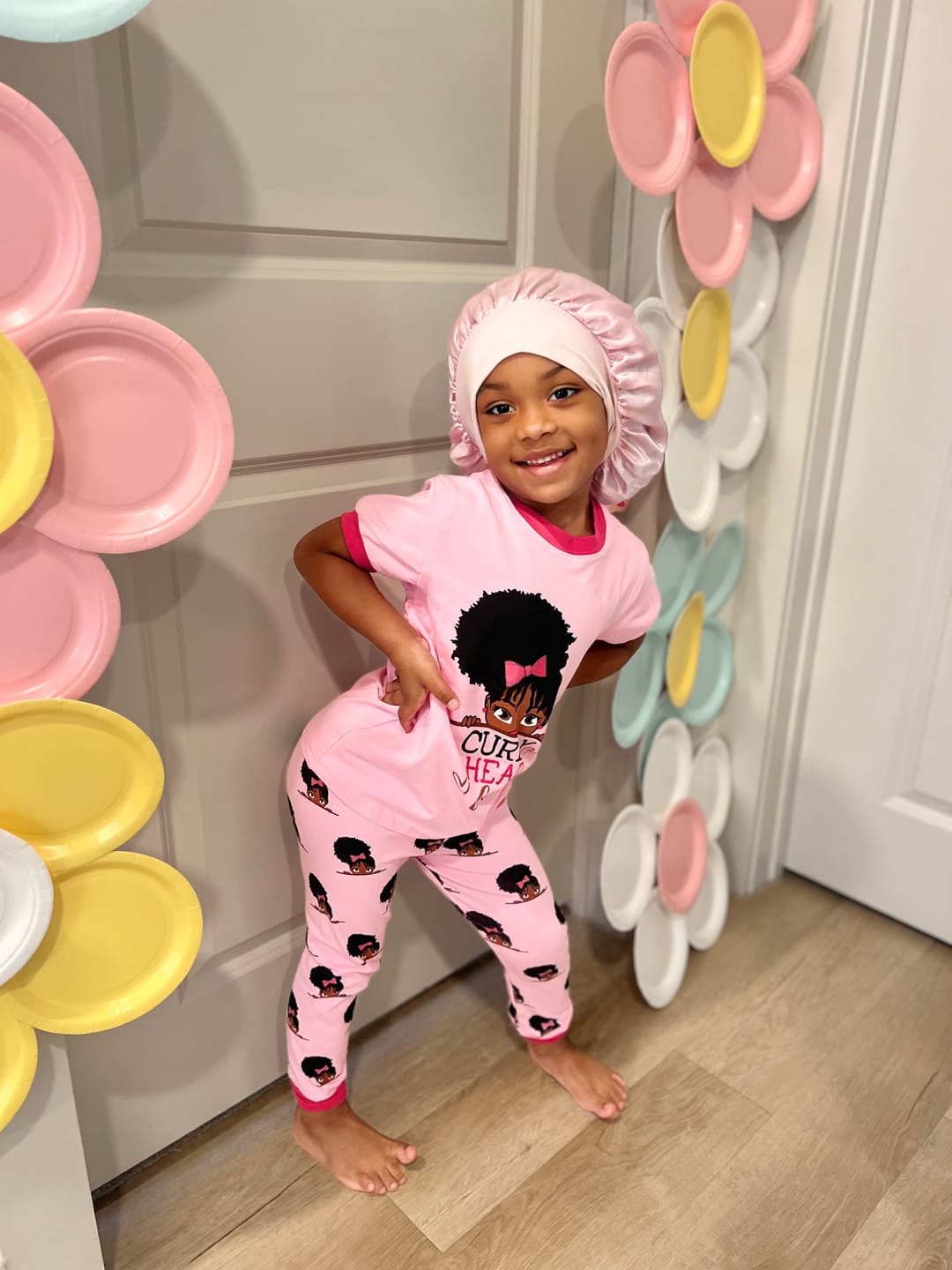 Customer photo review of FUTURE DREAMS GIRLS PAJAMA 2 PC SET SIZE TODDLER 2T - 14