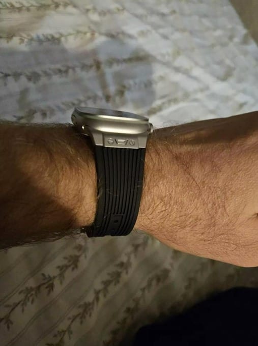 Customer photo review of Ultra Sport Silicone for Apple Watch