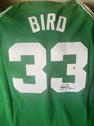 Customer photo review of Larry Bird Autograph Signing