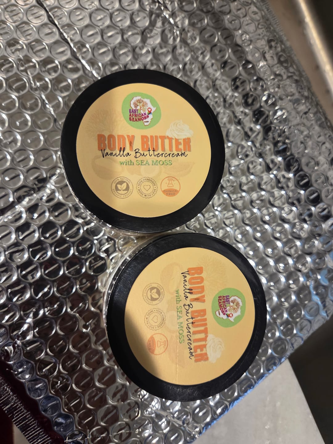 Customer photo review of VANILLA BUTTERCREAM Sea Moss Body Butter