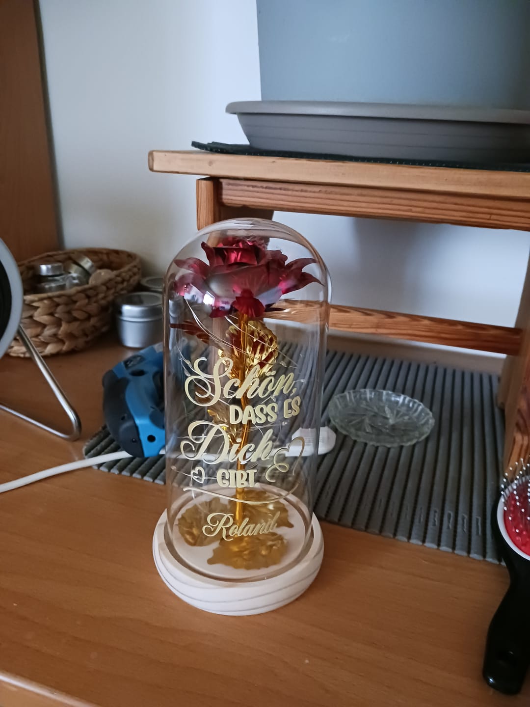 Customer photo review of Schön, dass es dich gibt - Familien-Goldene Rose