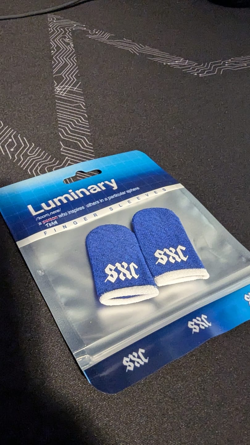 Customer photo review of SXC Luminary Finger Sleeves "3 Pack"