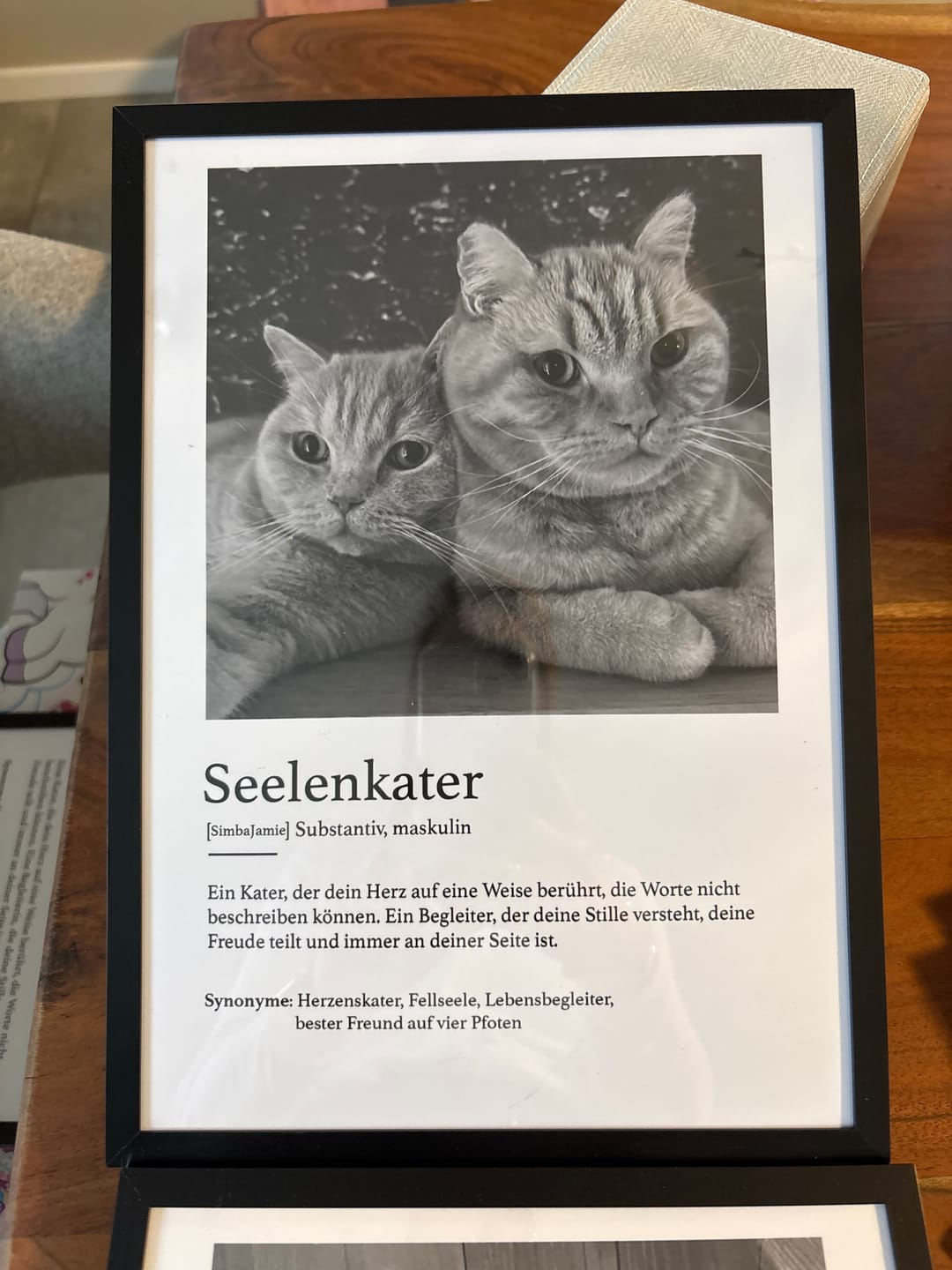 Customer photo review of Definition Seelentier - Individuelles Poster