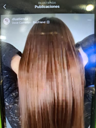 Customer photo review of Máscara Hidratante Golden Glow 500 g