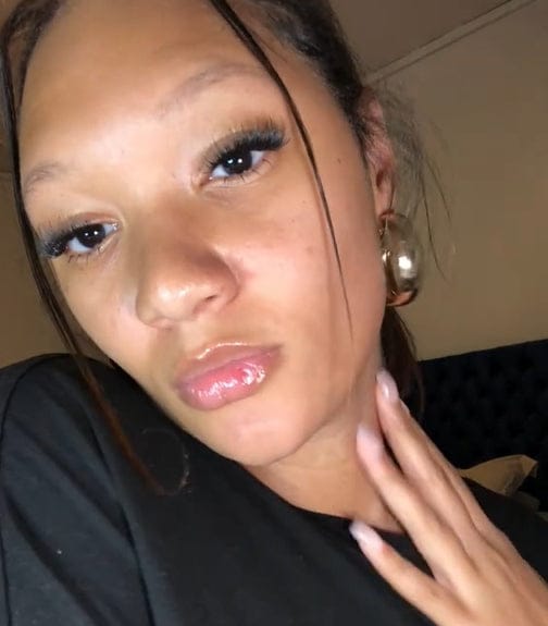 Customer photo review of Lash Bond & Seal - Black 10ml