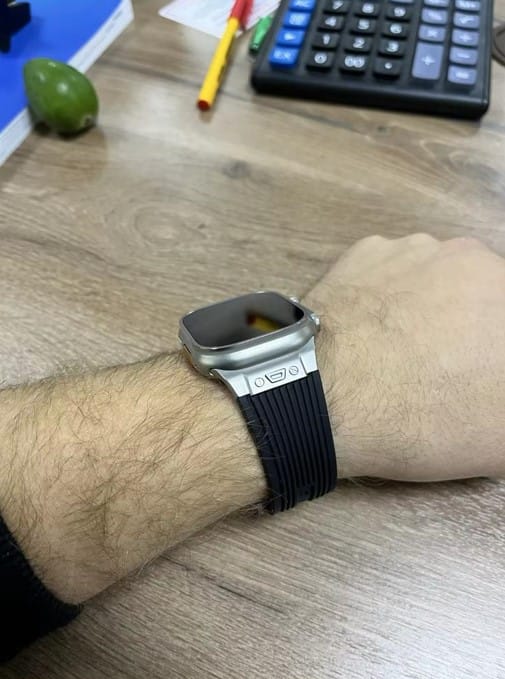 Customer photo review of Ultra Sport Silicone for Apple Watch