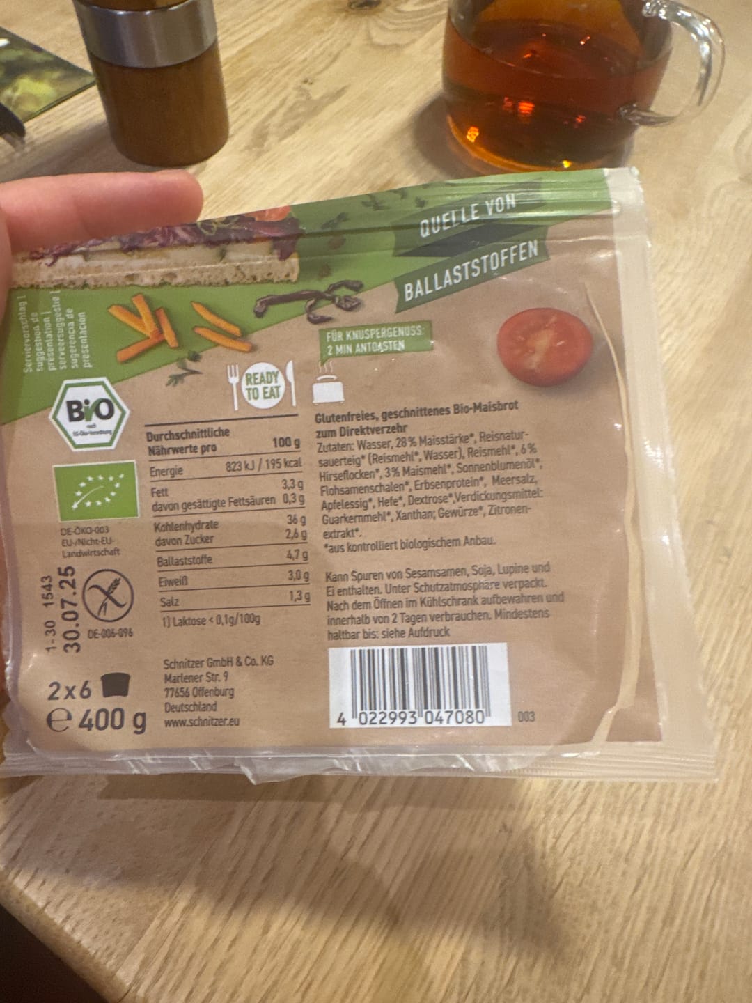 Customer photo review of Bio Brot Classic glutenfrei