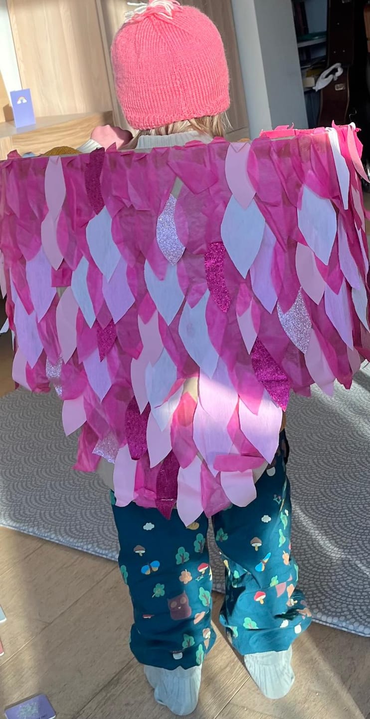 Customer photo review of Enchanted Forest Cosy Parachute Joggers