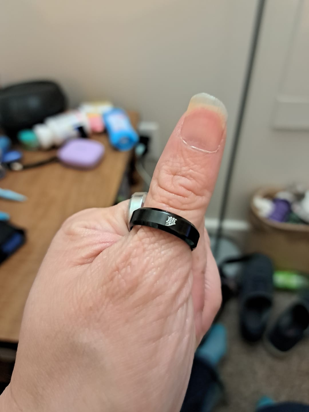 Customer photo review of Custom Japanese Ring
