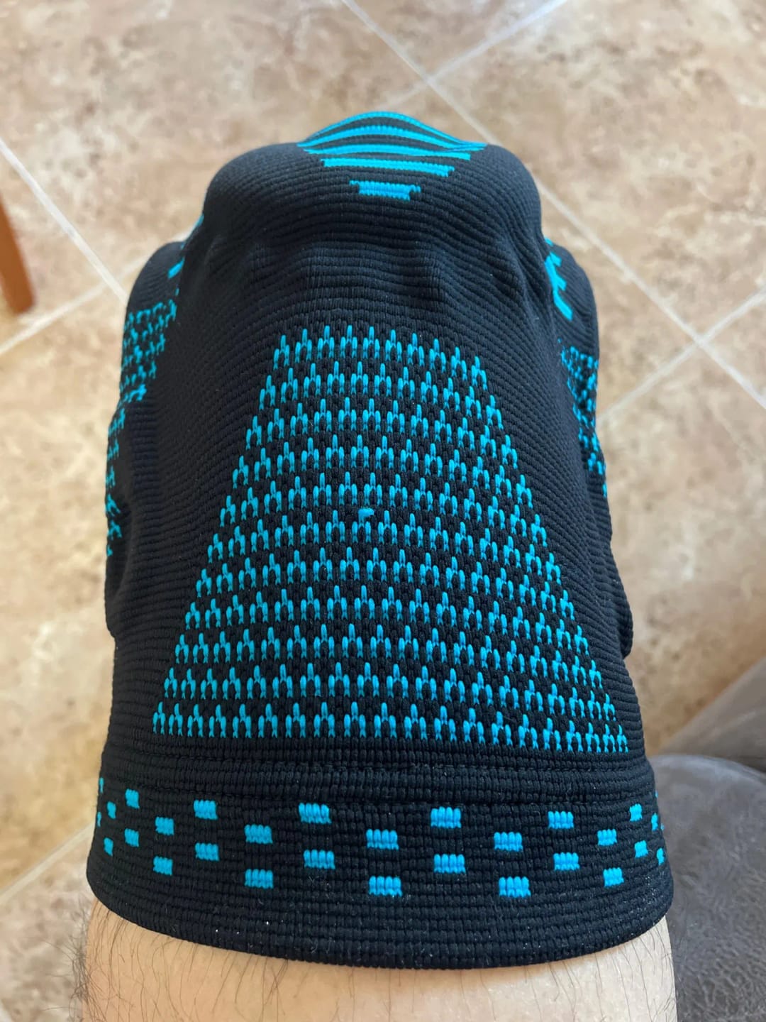 Customer photo review of Knee Support Compression Knee Brace