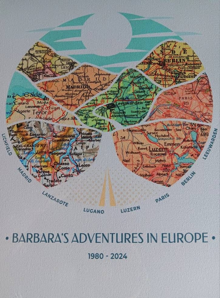 Customer photo review of Wanderlust Map [Digital Only]