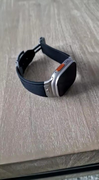 Customer photo review of Ultra Sport Silicone for Apple Watch
