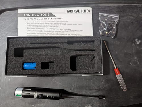 Customer photo review of Site Right 2.0 - Boresight