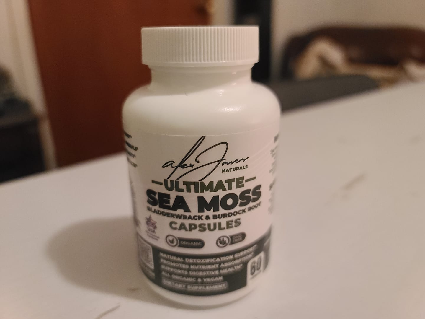 Customer photo review of Ultimate Seamoss Capsules With Bladderwrack & Burdock Root