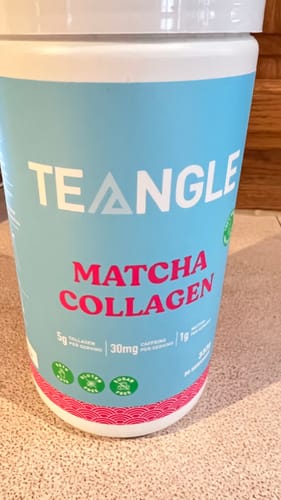 Customer photo review of Teangle - Matcha Collagène 30 portions