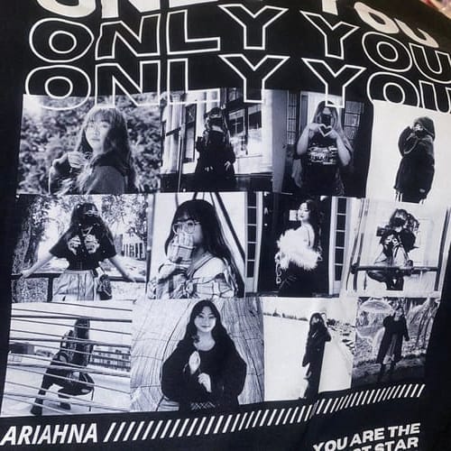 Customer photo review of Custom Only You Photo Tee/Crewneck/Hoodie