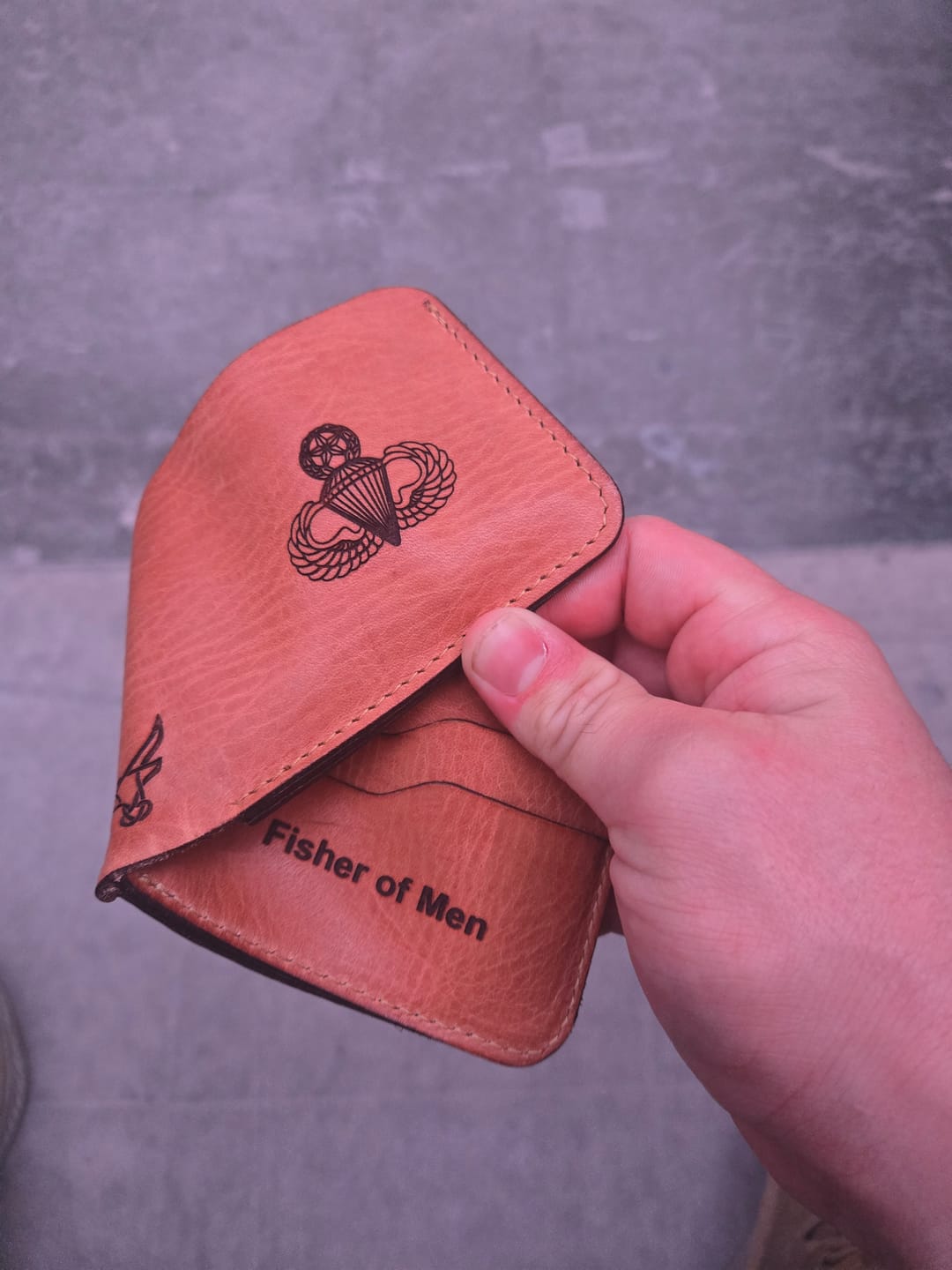 Customer photo review of Rio Grande Bifold Wallet