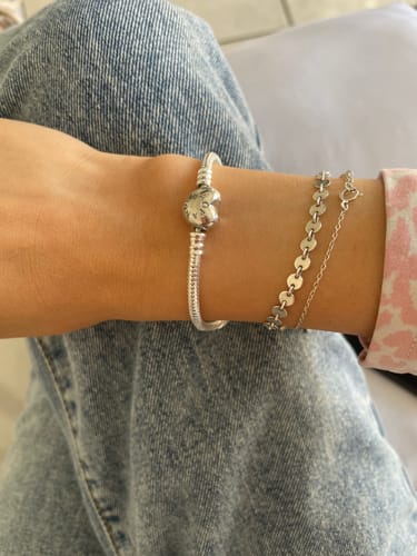 Customer photo review of PULSERA PANDORA MOMENTS CORAZON + KIT DE REGALO