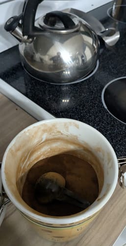 Customer photo review of Mushroom Coffee