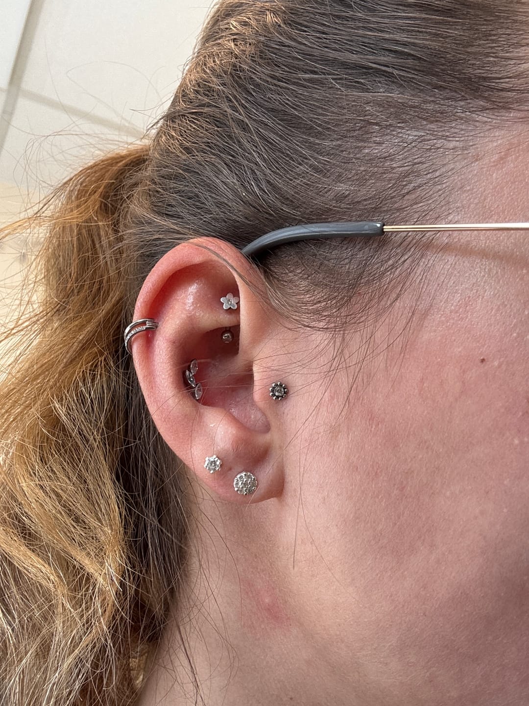Customer photo review of Donna Piercing | Titan