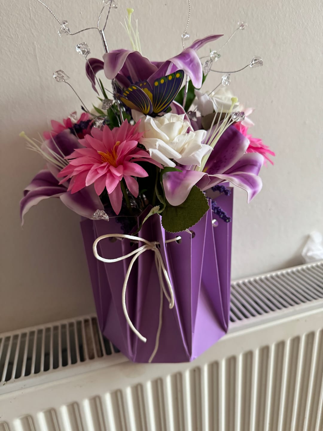 Customer photo review of Pre-Scored Foldable Gift Bags x 16