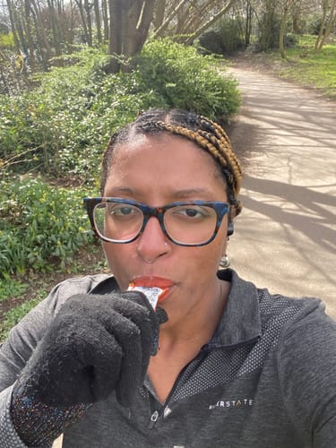 Customer photo review of Maple Coffee All-Natural Energy Gel
