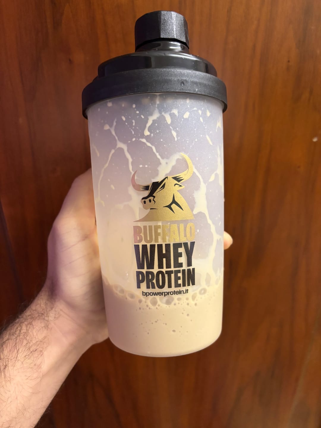 Customer photo review of +80 High Protein - Buffalo Whey Gusto Caffè - Proteine in Polvere in Bustina Monodose