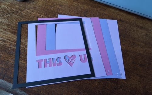 Customer photo review of Crafting Memories SVG Mega Bundle