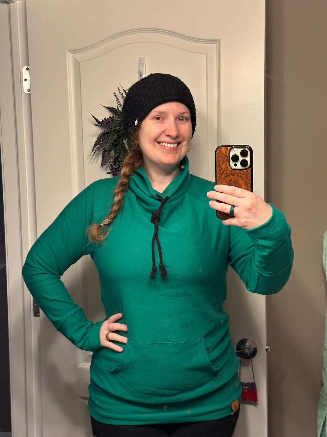 Customer photo review of Boxing Week *Pre-Sale* Cowl Sweatshirt (Fleece)