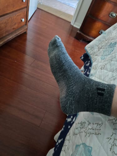 Customer photo review of Men's Alpaca Socks