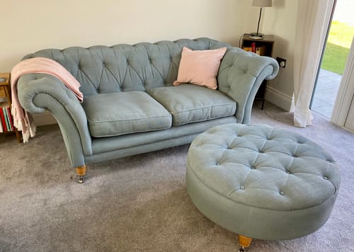 Customer photo review of Fabric Paint -- Light Grey