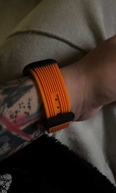 Customer photo review of Ultra Sport Silicone for Apple Watch