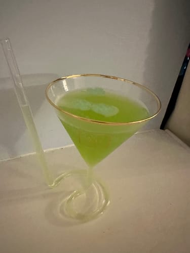 Customer photo review of Monthly Cocktail Subscription Box