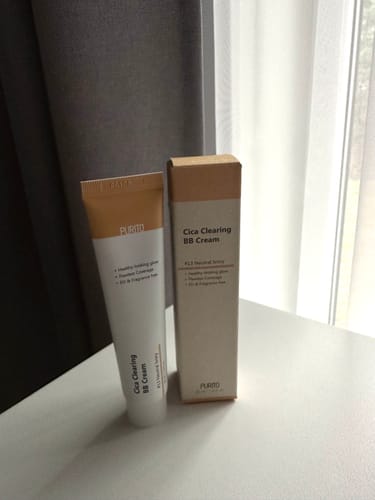 Customer photo review of PURITO Cica Clearing BB Cream kremas su spalva