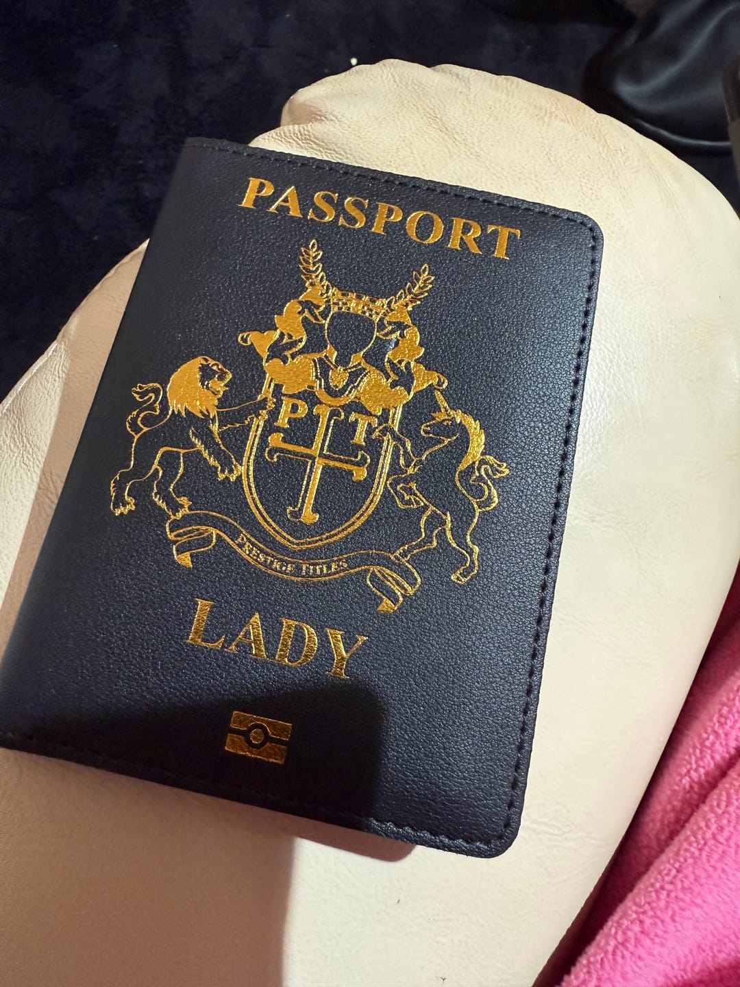 Customer photo review of Prestige Passport Cover