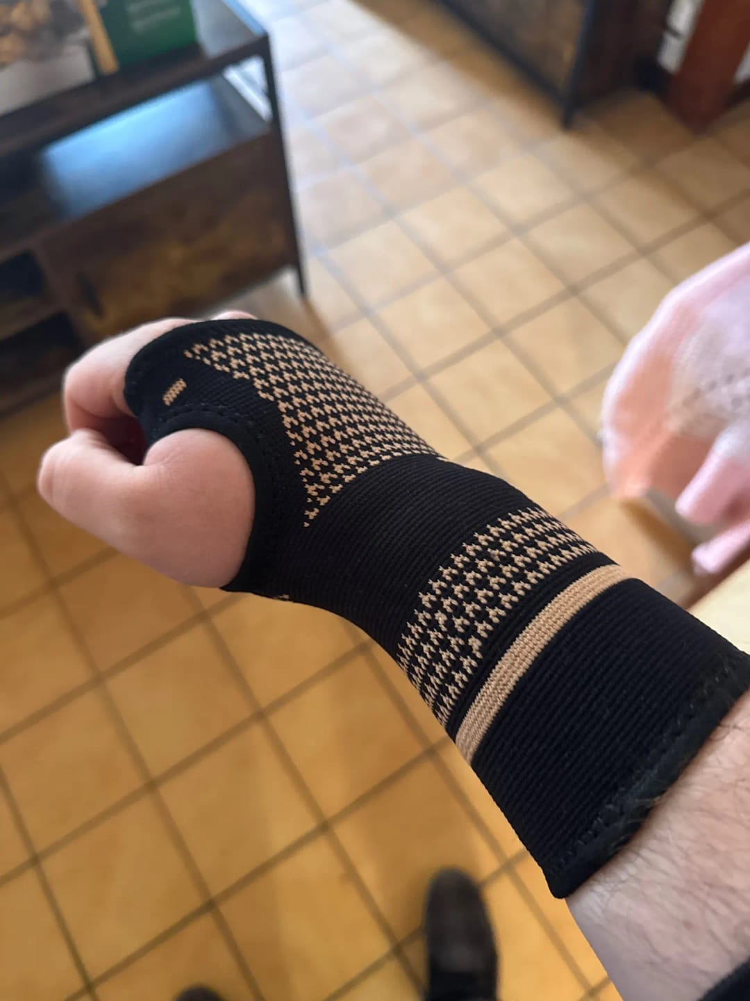 Customer photo review of CopperFlex Hand Compression Wonders