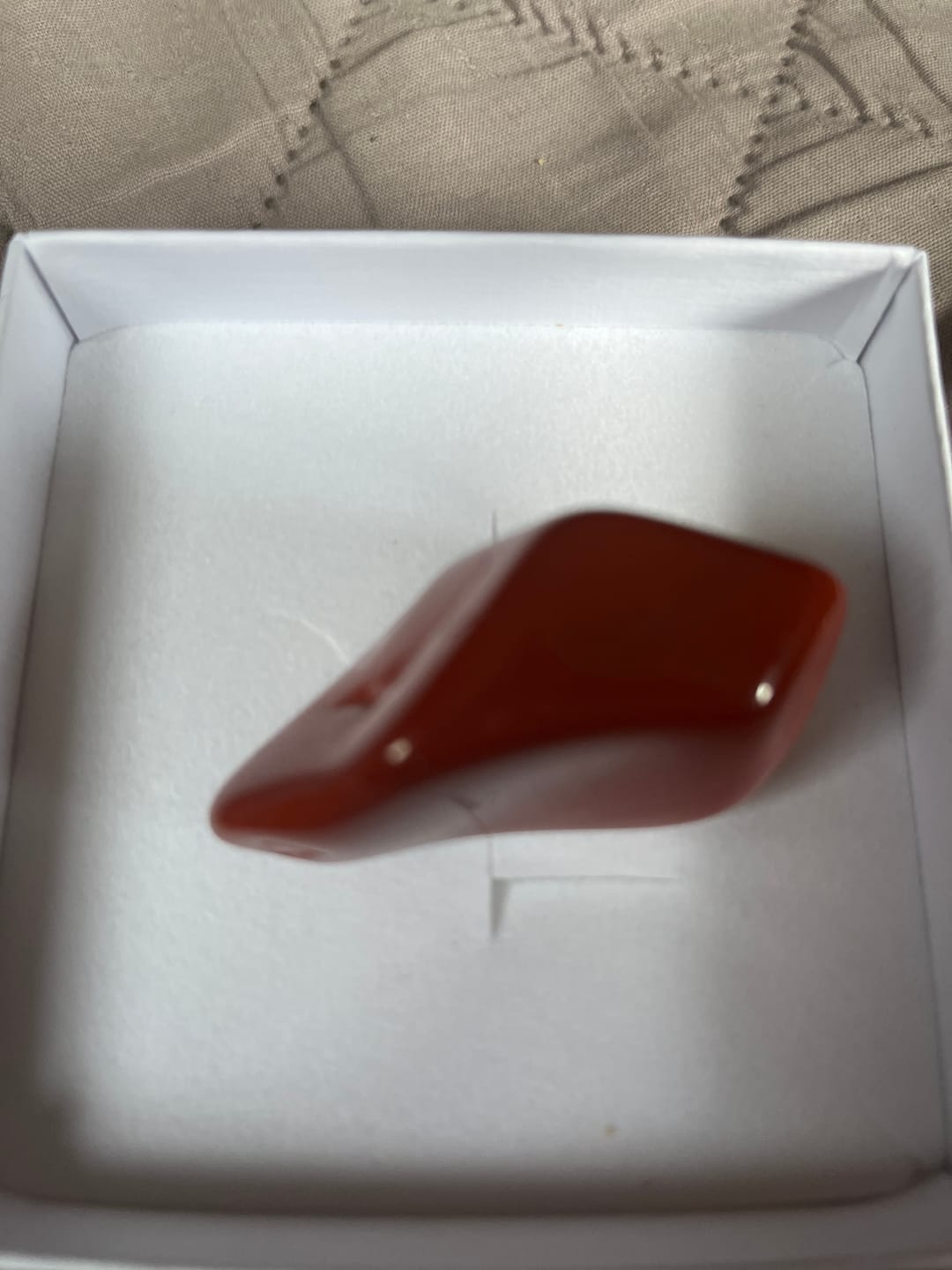 Customer photo review of Pierre jaspe rouge