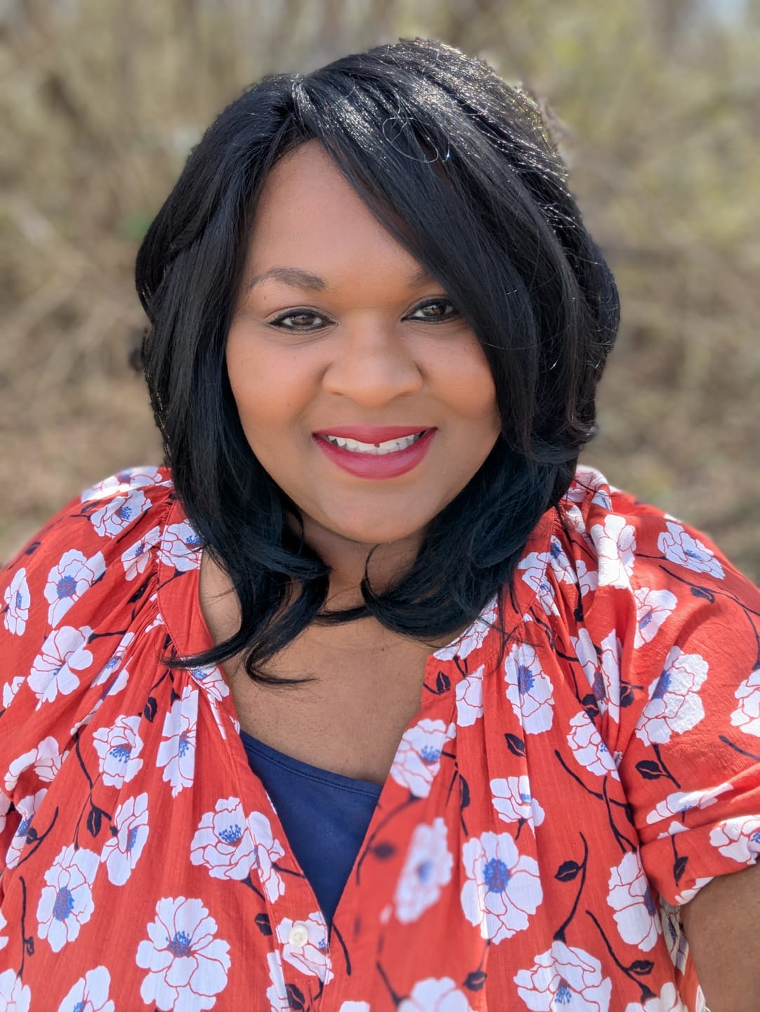 Customer photo review of Sensationnel Bare Lace Glueless 13x6 Lace Front Wig - 13x6 UNIT 14