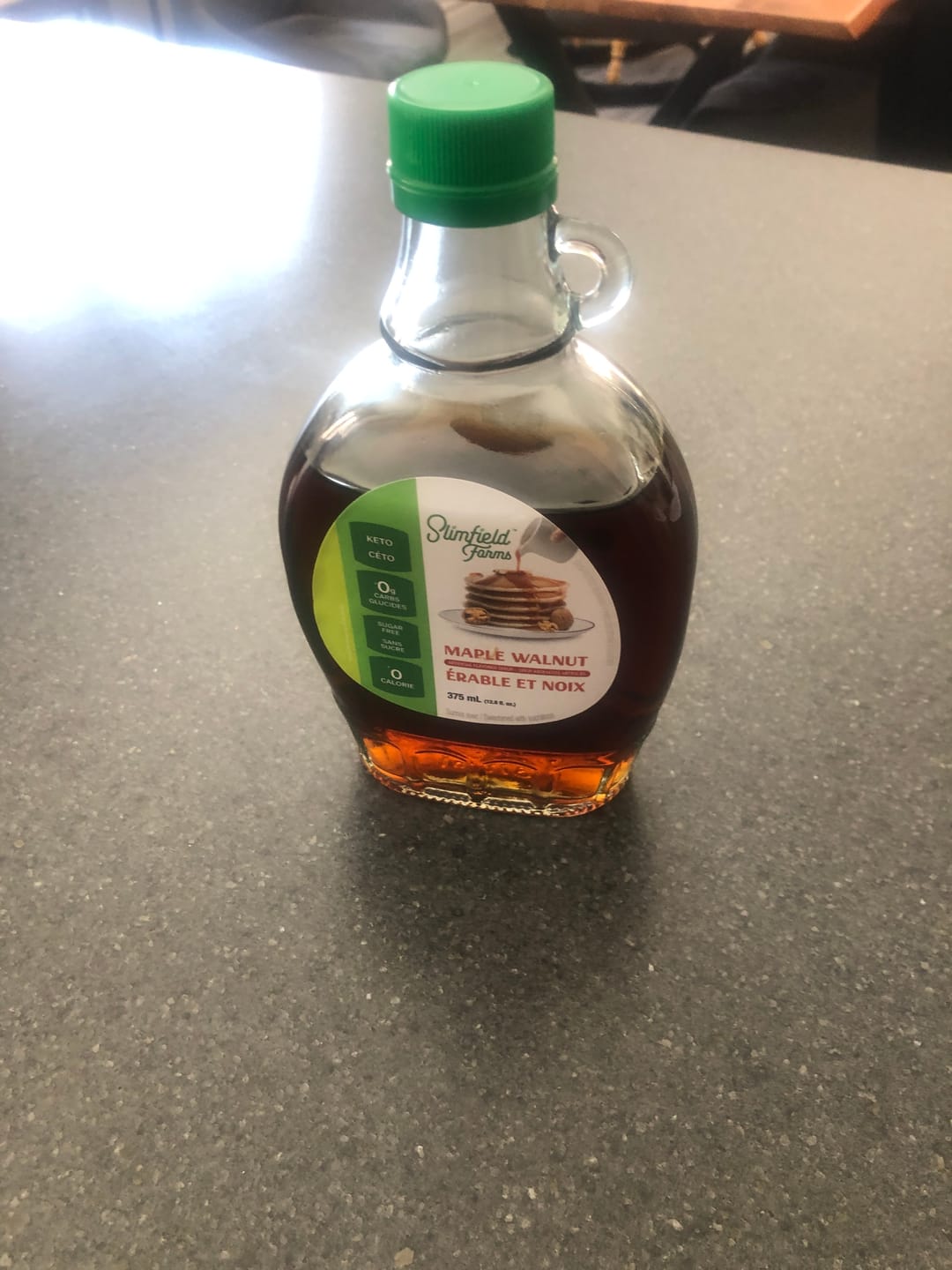 Customer photo review of Slimfield Farms - Sirop d'érable sans sucre 375mL
