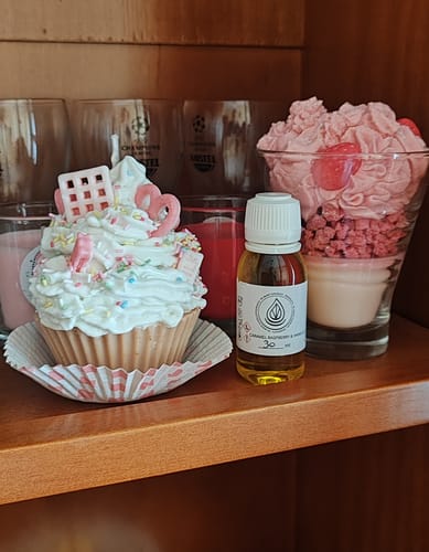 Customer photo review of Fragancia CARAMEL RASPBERRY & VAINILLA