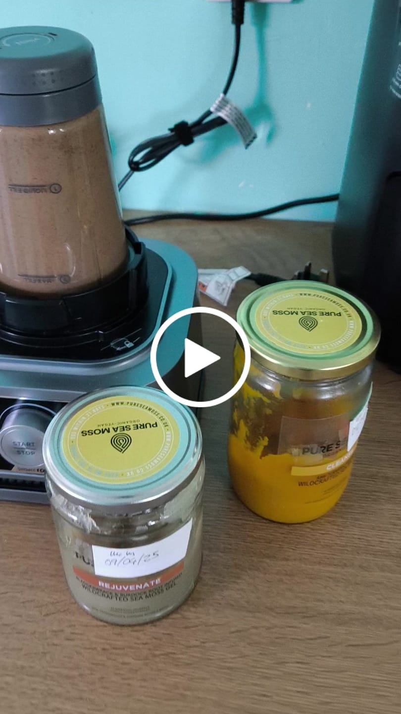 Customer video review of Rejuvenate - Bladderwrack & Burdock Root Infused Sea Moss Gel