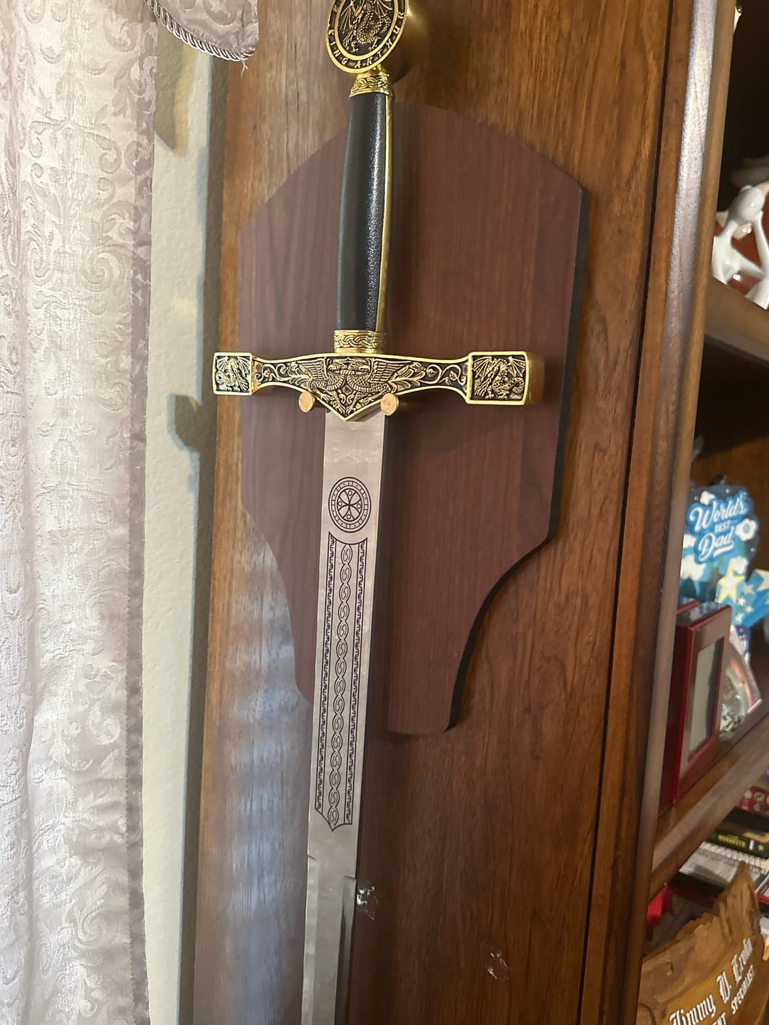 Customer photo review of Noble Edge Excalibur Sword