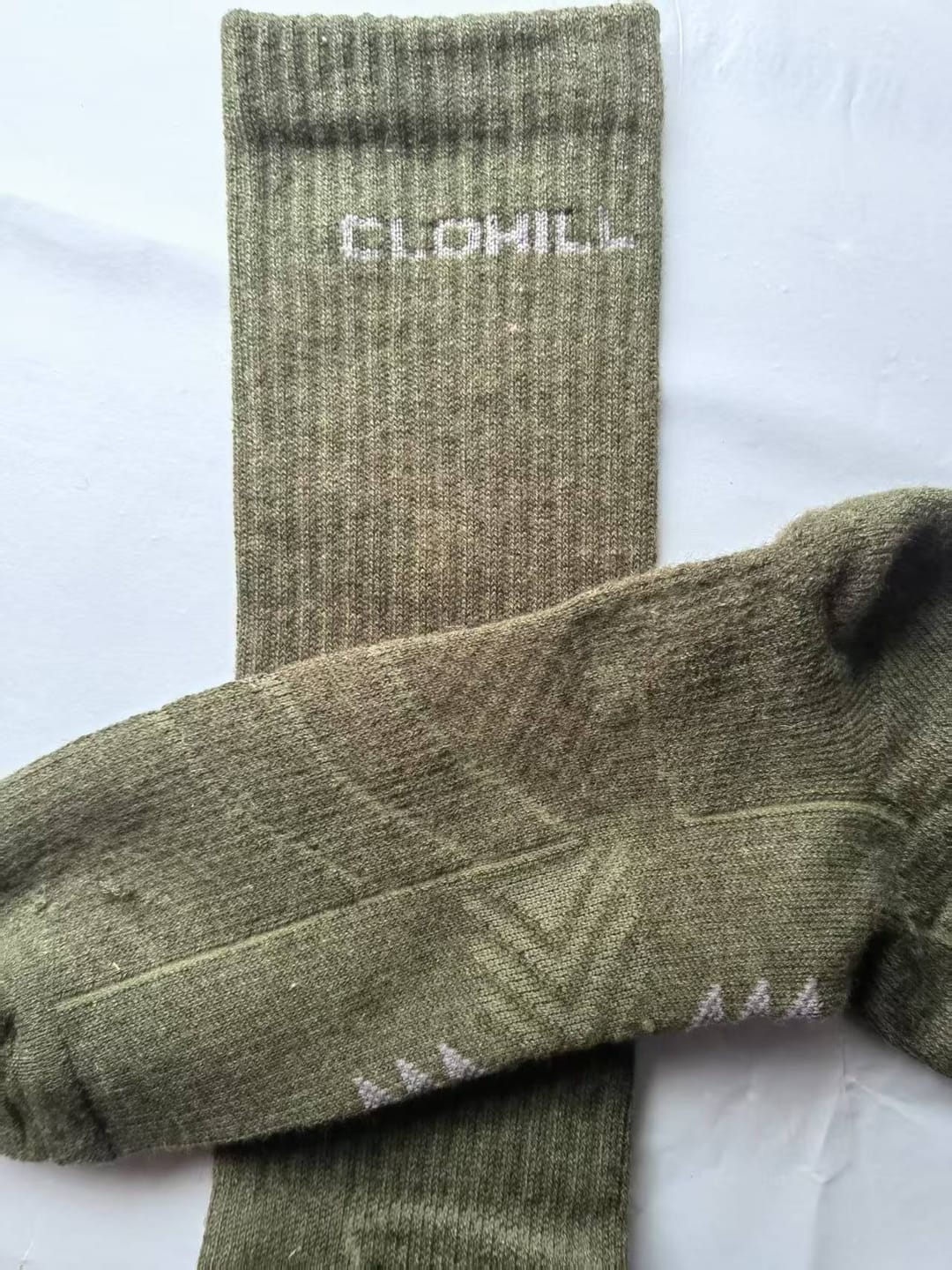 Customer photo review of Men‘s Knee High Socks