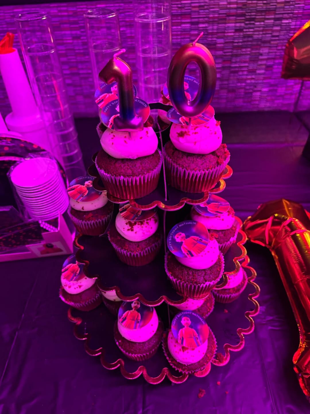 Customer photo review of Red Velvet Cupcakes
