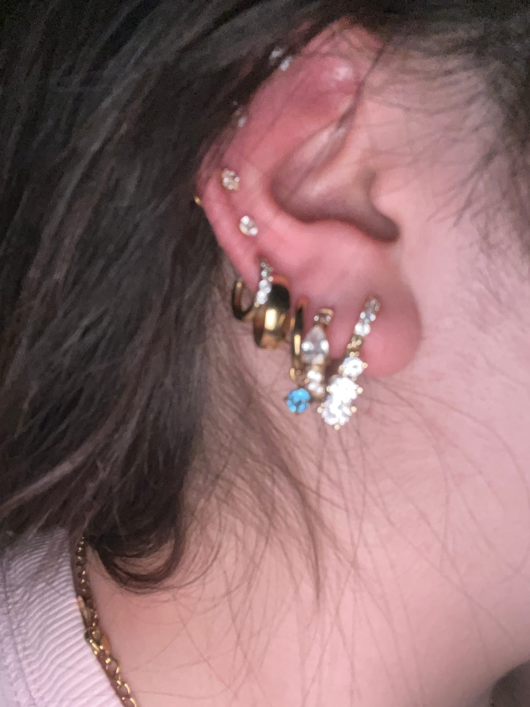 Customer photo review of Britney Piercing | Titan