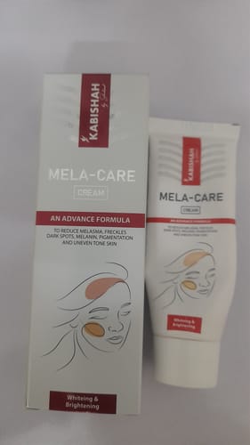 Customer photo review of Mela Care Advanced Brightening Cream